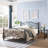 Auxter Steel Piece Bedroom Set-1458178314-1458178312