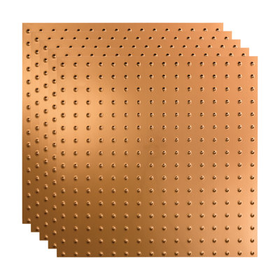 Panneau de plafond décoratif en vinyle 2 pi x 2 pi FASÄDE Minidome