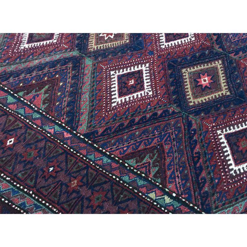 Afghan One-of-a-Kind 4'9" X 6'5" Area Rug