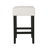 Elegant Leather Counter Height Barstool Set, Ideal For Kitchen And Entertaining Spaces.