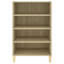 Gjergji Four Leg Square Side Table-1965125019