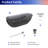 69'' x 29.5'' Freestanding Soaking Solid Surface Bathtub
