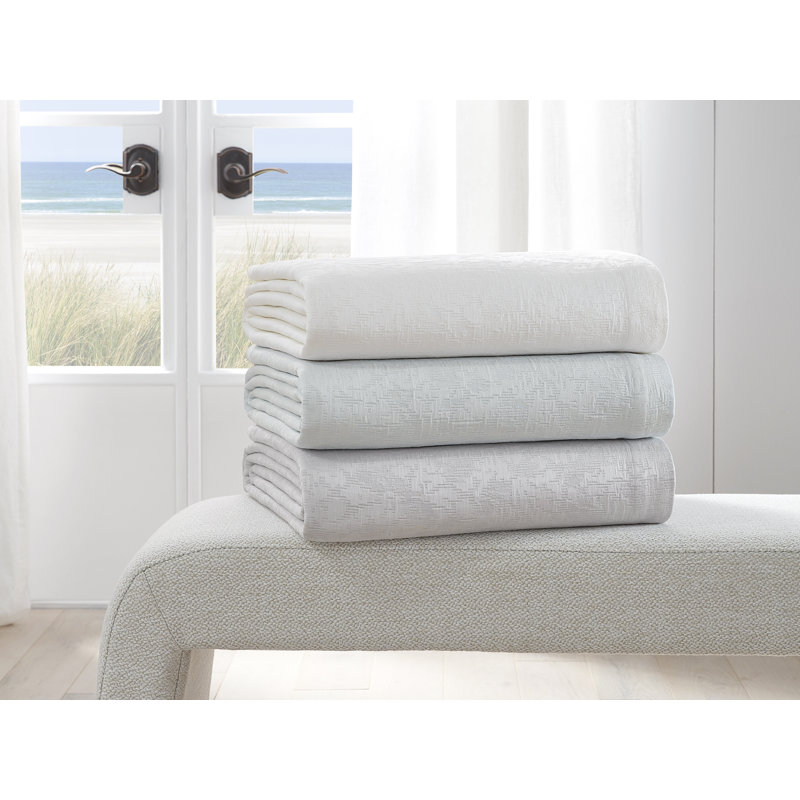 Aldino Coverlet, Full/Queen Coverlet / Bedspread, Aquamarine
