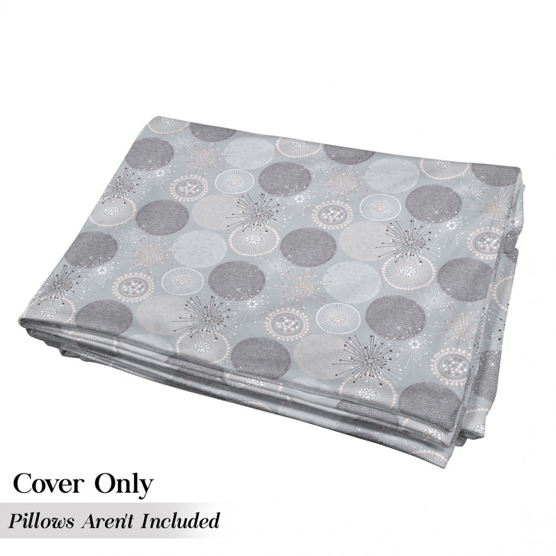 Housse de coussin circulaire circulaire, H 2 po x l 36 po x P 88 po