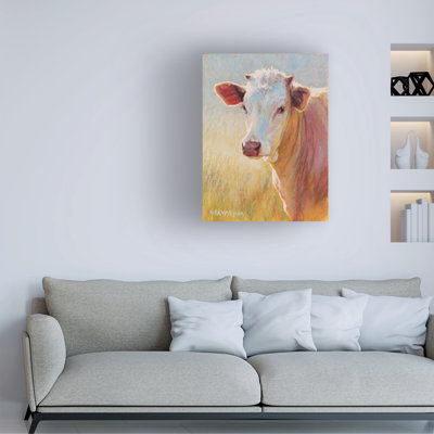 Art mural sur toile tendue - "Elouise" Rita Kirkman pour décoration de salon, de chambre à coucher ou de bureau - 35 x 47