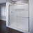 Classic 56" W x 70" H Frameless Shower Door-14170726-14170725