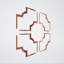Panneaux de plafond décoratifs 66 en acrylique Bradley l 66 7/8 po x H 66 7/8 po x T 1/8 po-497600096-497600097
