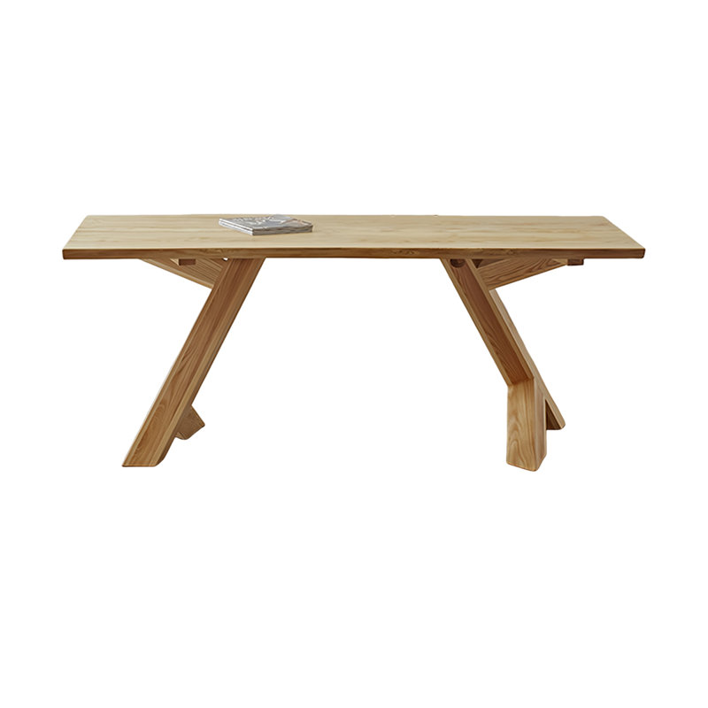 Amariyae simple home rectangular dining table, 29.52"H x 70.86"L x 29.52"W