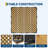 Acacia Wood Deck Tiles, 12"X12", Interlocking-122457844-122457848
