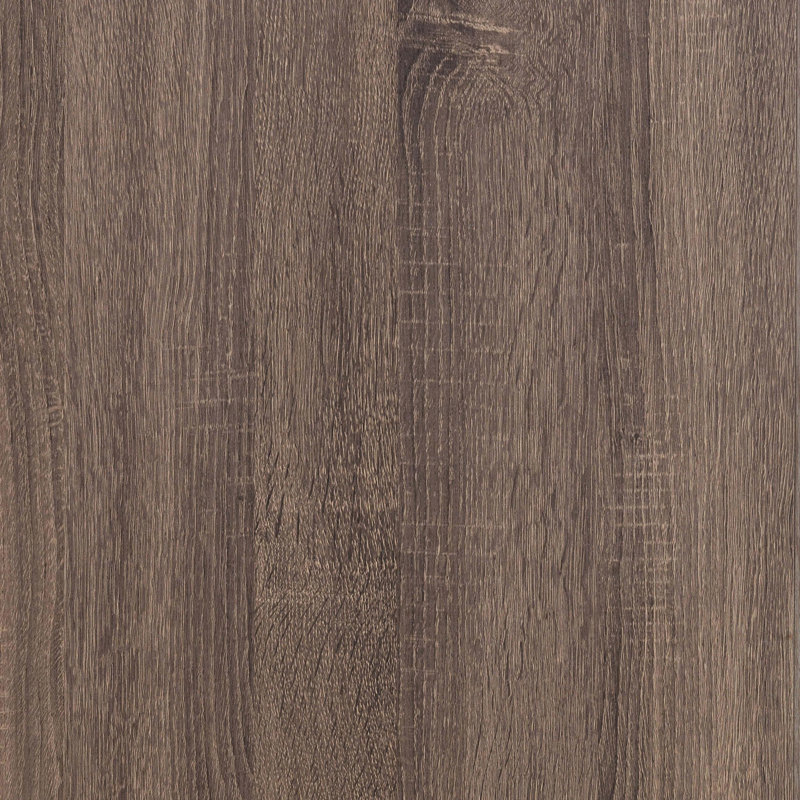 Axat Wood Queen Storage Panel Bed Coastal Barrel Oak, Queen, Brown