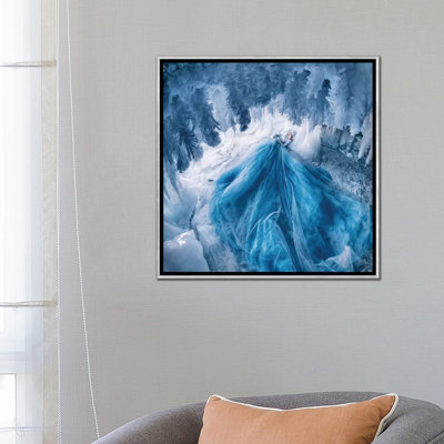 «Ice Cave with Shaggy Icicles» par Hobopeeba - reproduction d'art