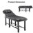 Professioanl Massage Table , Backrest Adjustable, Removable Headrest, Bottom Shelf Storage , Memory Foam Layer Salon Bed,