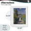 «Monet Style Sunflower Ghost», reproduction encadrée sous verre, design par Arlington Prints-1874623197-1874623194