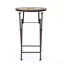 Table d'appoint en céramique, usage extérieur, unique