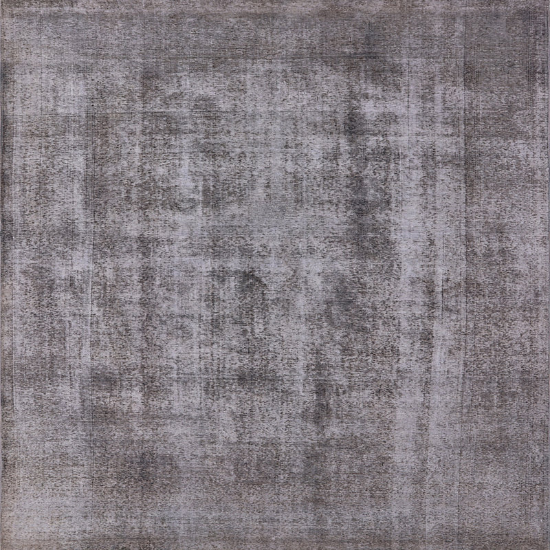Tapis gris Evadne, Carré 7 pi