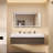 Heeralal Bathroom LED Mirror Anti- Fog Mirror With Button-1357889797
