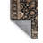 Machine Washable Persian Brown Area Rug