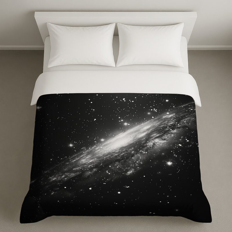Housse de couette moderne Galaxy Bedding Space, Lit simple