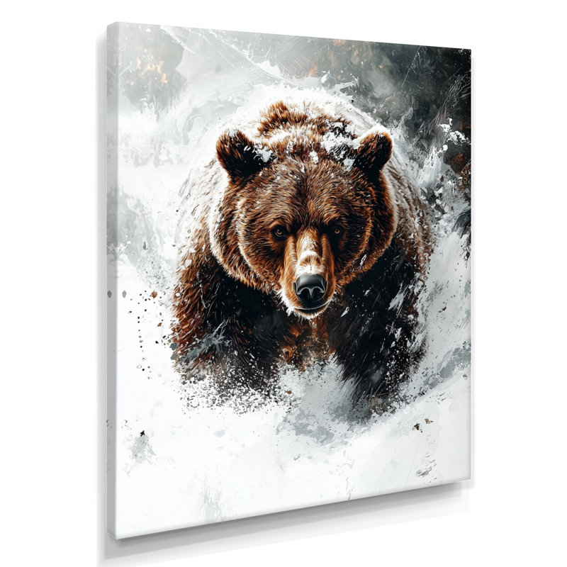 Piffard - Reproduction d'art mural animaux, Toile tendue, Ne s’applique pas, H 20 po x l 12 po