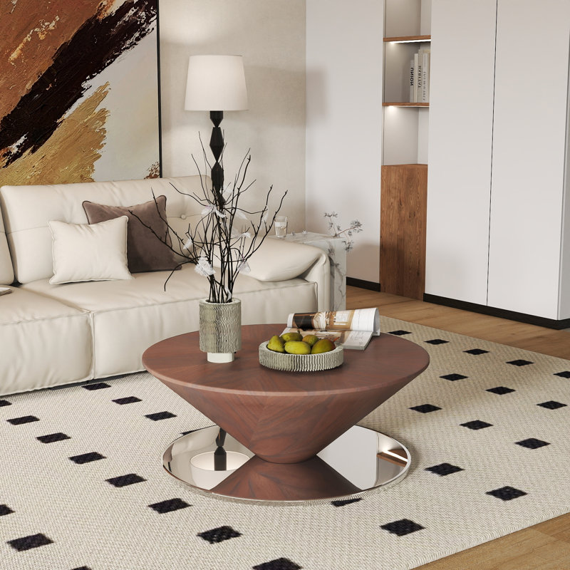 Table basse ronde