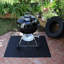 Tapis sous-barbecue en caoutchouc