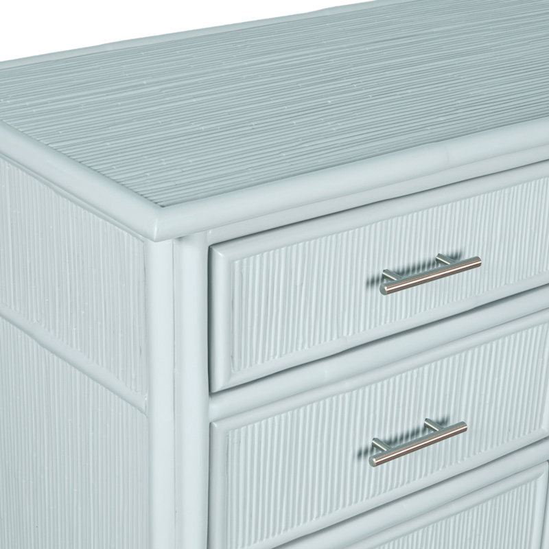 Bermuda 48'' W 6 - Drawer Dresser, Light Blue