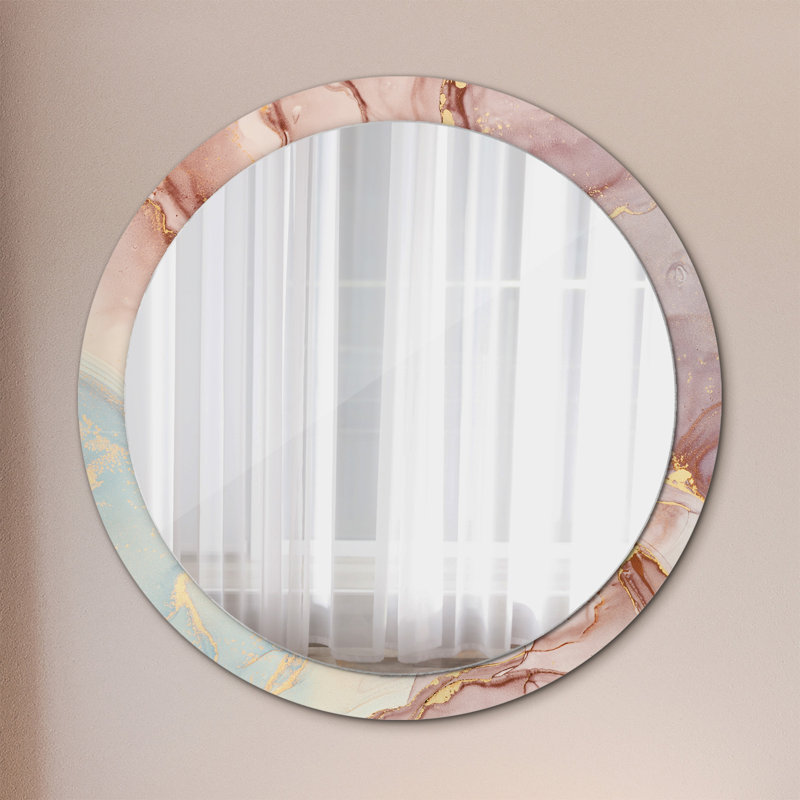 Huldar Glass Flat Wall Mirror
