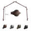 Tringle à rideaux simple réglable 0,81 po Rachelle-1255828970-1319762962