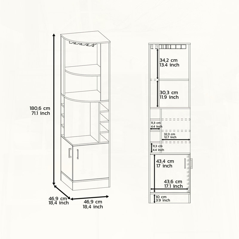 Armoire de bar Syrah