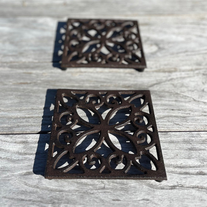 Square 2 Piece Trivet Set