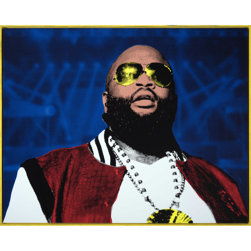 Rick Ross Print by H. Scott