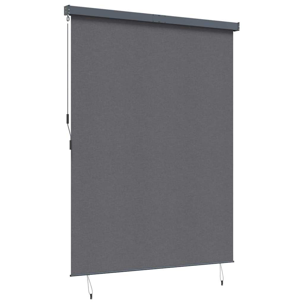 Vidaxl Outdoor Roller Blind Striped Fabric