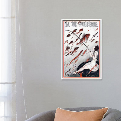 1923 La Vie Parisienne Magazine Cover by Armand Vallee - Gallery-Wrapped Canvas Giclée on Canvas