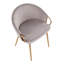 Fauteuils en velours 19,25 po Josie-81702314