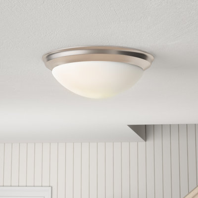Kampsville Glass Flush Mount