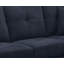 Canapé modulaire, bleu foncé