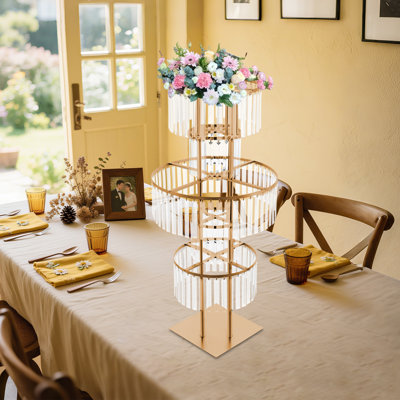 5 Tier Flower Stand For Wedding Reception Birthday Party Events Home Decor