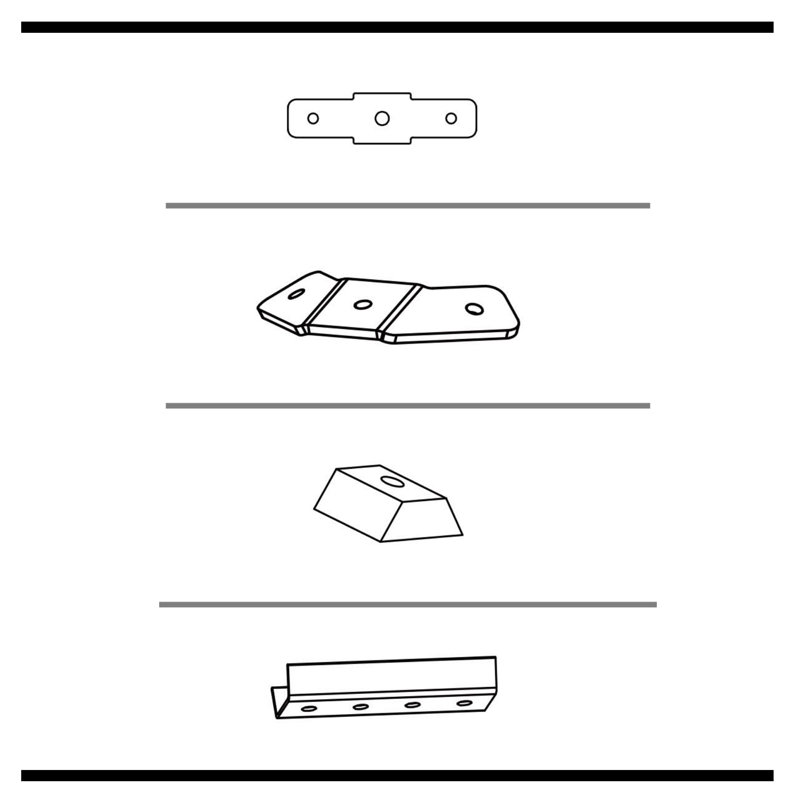 Ensemble d'assortiment de boulons et écrous GARTOO, rondelles métriques robustes pour vis et écrous