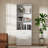 White Bookshelf With Drawers, 63" Tall Bookshelf With Storage, 3 Shelf Modern Bookcase With Adjustable Shelf, Open Shelves Bookcase, Unique Book Shelf For Home Office, White-1433599099