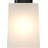 Dorry 5-Light Indoor Pecan & Black Square/Rectangle Chandelier with Frosted Glass Tapered Shade