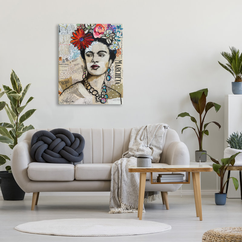Dakota Fields Fabulous Frida Kahlo, H 40 po x l 30 po x P 1,5 po