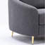 Chaise moderne en lin, chaise confortable