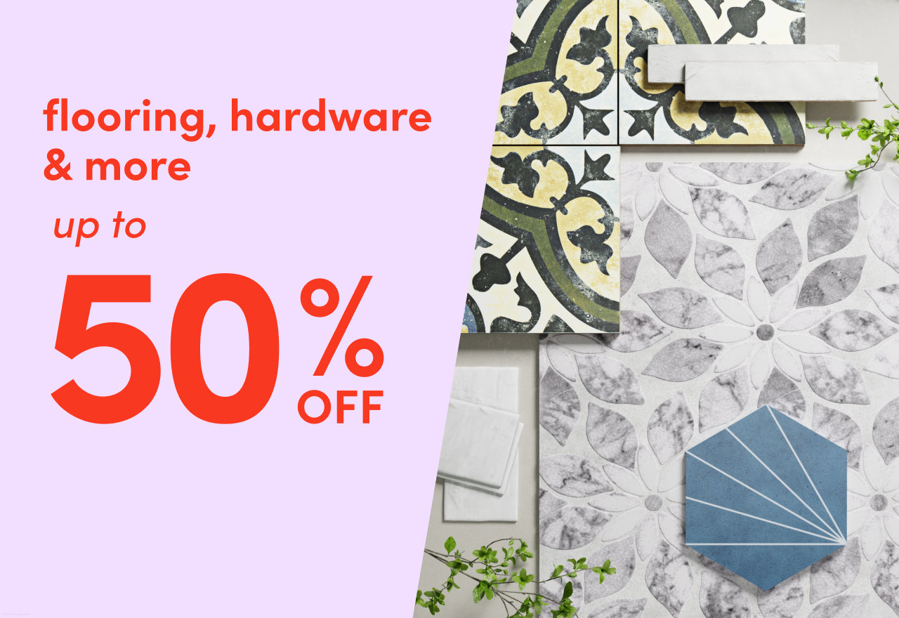 flooring, hardware & more clearance