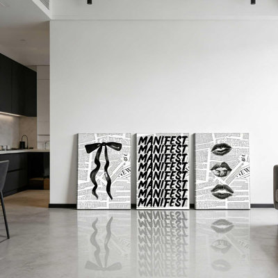 3 Piece Wrapped Canvas Print
