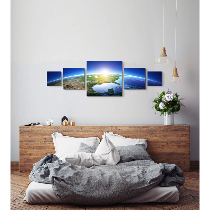 5 Piece Wrapped Canvas Print