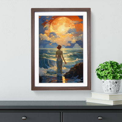 Ocean Deco - Framed Print