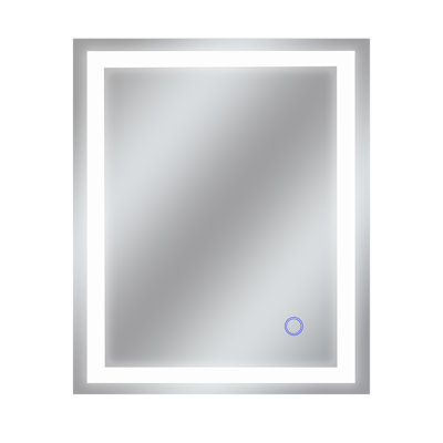 Edison Metal Flat Wall Mirror