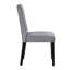 Ensemble de salle à manger 5 pièces et 4 chaises d'appoint en velours de style décontracté