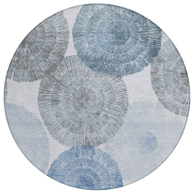 Machine Washable Indoor/Outdoor Adalaide ACN2351 Abstract Rug