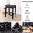 Bar Stool Cover Rectangle Set Of 4 Printed Stretch Counter Height Bar Stools Slipcovers Saddle Stool Slipcover Bench Seat Protector Backless Bar Stools Covers For Kitchen Counter